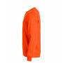 Basic R/N Sweater Vis Orange M