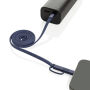 Arc Ultra-thin RCS recycled 60W 2 in 1 magnetische kabel, blauw