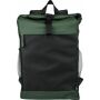 rPET polyester (600D) rolsluiting rugzak Yani groen