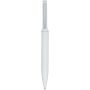Blanca balpen van gerecycled aluminium (zwarte inkt) - Wit