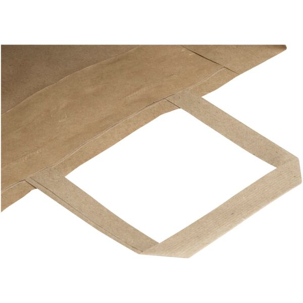 Kraft papieren tas 80 g/m² met platte handvatten – 25 x 15 x 32 cm - Kraftbruin Kraft papieren tas 80 g/m² met platte handvatten – 25 x 15 x 32 cm - Kraftbruin