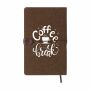 Ashford CoffeeGround Notebook A5 notitieboek - bruin Ashford CoffeeGround Notebook A5 notitieboek - bruin