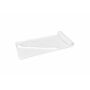 R-pet badstofhanddoek 100 x 180 cm (300 g/m²) sublimatie - Wit