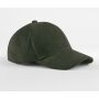 EARTHAWARE® ORGANIC CORD BASEBALL CAP, FOREST NIGHT, One size, BEECHFIELD