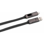 BrandCharger Thor Eco oplaadkabel gun metal