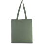Shopper met lange hengsels Dusty Light Green One Size
