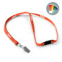 Ronde polyester lanyard